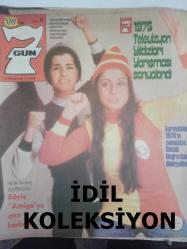 TV'de 7 Gün Haftalık Aktüalite Sinema Tiyatro Müzik ve Magazin Dergisi - 12 Nisan 1976 - Sayı:16 - Melike Demirağ - Asu Maralman - Aytaç Kardüz - Ülkü İmset - Jülide Gülizar - Ülkü Kuranel - Zuhal ÇAkır - Statlar evlere geldi - Trabzon, Trabzon olalı Böyle maç gelmedi  -Halit Refiğ - Lütfü Akad - Atıf Yılmaz - Osman Seden - Duygu Sağıroğlu - Metin Erksan - Diana Muldaur - Garry Collins - Peter Lukoye - Hal Frederick - Döndü baba ocağına döndü  - Giray Elmalı - Abba - Şenay - Barry Newman - Miles Bennell - Hikmet Feridun Es - Başak Doğru Eurovision 1976'yı anlattı - Başak Doğru - Yıldıray Çınar - Can Akbel'in İstanbul'da konferansı vardı - Amigonun böylesi - Cenk Koray - Cemile Kutgün - Füsun Önal - TRT'nin Basın Raporu - Dert Ortağı - Cliff Robertson - Clair Bloom - Ajda Pekkan - Kayınpeder Ekrem! - Rüştü Asyalı - Keloğlan Şarkıcı - Tursil Deterjan Reklamı fotoğraf ve haberi - Posterli Tam Takım Dergi