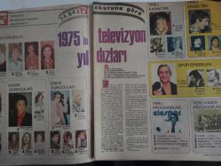TV'de 7 Gün Haftalık Aktüalite Sinema Tiyatro Müzik ve Magazin Dergisi - 12 Nisan 1976 - Sayı:16 - Melike Demirağ - Asu Maralman - Aytaç Kardüz - Ülkü İmset - Jülide Gülizar - Ülkü Kuranel - Zuhal ÇAkır - Statlar evlere geldi - Trabzon, Trabzon olalı Böyle maç gelmedi  -Halit Refiğ - Lütfü Akad - Atıf Yılmaz - Osman Seden - Duygu Sağıroğlu - Metin Erksan - Diana Muldaur - Garry Collins - Peter Lukoye - Hal Frederick - Döndü baba ocağına döndü  - Giray Elmalı - Abba - Şenay - Barry Newman - Miles Bennell - Hikmet Feridun Es - Başak Doğru Eurovision 1976'yı anlattı - Başak Doğru - Yıldıray Çınar - Can Akbel'in İstanbul'da konferansı vardı - Amigonun böylesi - Cenk Koray - Cemile Kutgün - Füsun Önal - TRT'nin Basın Raporu - Dert Ortağı - Cliff Robertson - Clair Bloom - Ajda Pekkan - Kayınpeder Ekrem! - Rüştü Asyalı - Keloğlan Şarkıcı - Tursil Deterjan Reklamı fotoğraf ve haberi - Posterli Tam Takım Dergi