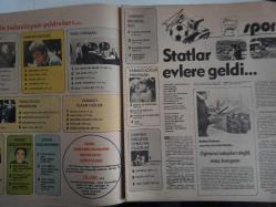 TV'de 7 Gün Haftalık Aktüalite Sinema Tiyatro Müzik ve Magazin Dergisi - 12 Nisan 1976 - Sayı:16 - Melike Demirağ - Asu Maralman - Aytaç Kardüz - Ülkü İmset - Jülide Gülizar - Ülkü Kuranel - Zuhal ÇAkır - Statlar evlere geldi - Trabzon, Trabzon olalı Böyle maç gelmedi  -Halit Refiğ - Lütfü Akad - Atıf Yılmaz - Osman Seden - Duygu Sağıroğlu - Metin Erksan - Diana Muldaur - Garry Collins - Peter Lukoye - Hal Frederick - Döndü baba ocağına döndü  - Giray Elmalı - Abba - Şenay - Barry Newman - Miles Bennell - Hikmet Feridun Es - Başak Doğru Eurovision 1976'yı anlattı - Başak Doğru - Yıldıray Çınar - Can Akbel'in İstanbul'da konferansı vardı - Amigonun böylesi - Cenk Koray - Cemile Kutgün - Füsun Önal - TRT'nin Basın Raporu - Dert Ortağı - Cliff Robertson - Clair Bloom - Ajda Pekkan - Kayınpeder Ekrem! - Rüştü Asyalı - Keloğlan Şarkıcı - Tursil Deterjan Reklamı fotoğraf ve haberi - Posterli Tam Takım Dergi