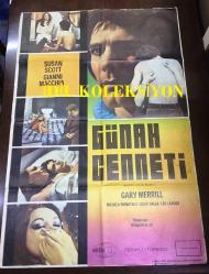 GÜNAH CENNETİ, ORİJİNAL SİNEMA AFİŞİ - Amarsi male, 1969, FİLM AFİŞİ / POSTERİ - BÜYÜK BOY - ORİJİNAL - 99 X 66 cm EBADINDA - Original Turkish Big Size Movie Poster - Fernando Di Leo, Enzo Dell', Aquila, Fernando Di Leo, Nino Latino, Nieves Navarro, Gianni Macchia, Micaela Pignatelli, Lucio Dalla, Lea Lander, BATI FİLM