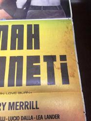 GÜNAH CENNETİ, ORİJİNAL SİNEMA AFİŞİ - Amarsi male, 1969, FİLM AFİŞİ / POSTERİ - BÜYÜK BOY - ORİJİNAL - 99 X 66 cm EBADINDA - Original Turkish Big Size Movie Poster - Fernando Di Leo, Enzo Dell', Aquila, Fernando Di Leo, Nino Latino, Nieves Navarro, Gianni Macchia, Micaela Pignatelli, Lucio Dalla, Lea Lander, BATI FİLM