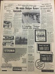 HÜRRİYET GAZETESİ 15 HAZİRAN 1967 YIL :20 SAYI :6870--Tarkan,Sezgin Burak--Ruslar Boğazların Kontrolünü Türkiye den alınmasını talep etti ---Çocukların aylık mama masrafı ise  1.155 lira ---Binlerce İsrail li Eski Kudüs e geçerek ağlama duvarında dua etti --Randevu evine satılan kızı ile  karşılaşınca  hüngür hüngür ağladı --İran Şahı Kırıkkale Fabrikasını Gezecek --Fen işleri müdürlüğü yol yapımına hız verdi --Amerika ve Rusya ,Zühre yolunda  yarışa başladı --İngiliz kızına aşık olan 5 çocuklu milyoner karısını boşamak için Amerika ya gitti ---İlk etabı Bulgar Kotev Kazandı ---K.Yakalılar :Türkiye  Liginde Şike Yapıldı --Amatör Takımımız dün İspanya ya  gitti ---Demirel :Kıbrıs Türk ü daha iyi durumda dedi ---Uyuyan polisin  yazı makinasını Emniyet Müdür Muavini götürdü ---Soyduğu şoförün ellerini  bağladı ve bagaja soktu ---Kız kaçırma yüzünden çatışma oldu 3 kişi öldü ---Sina çölündeki  Mısır askerleri susuzluktan  ölüyor --Boğazlardan  geçiş statüsü ---