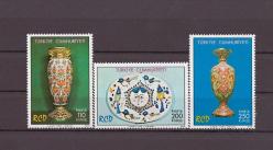 1975 Türkiye,İran ve Pakistan Arasında Kalkınma İçin Bölgesel İşbirliği (RCD) Mnh Lüks Tam Seri Pul    ---TC442