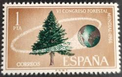 +++ İSPANYA 6. DÜNYA ORMAN KONGRESİ       1966    - DAMGASIZ