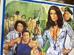 DOKTORA BAK HİZAYA GEL (La dottoressa del distretto militare), ORİJİNAL SİNEMA ÇİZİM AFİŞİ - 1976, FİLM AFİŞİ / POSTERİ - BÜYÜK BOY - ORİJİNAL - 100 X 70 cm EBADINDA - Original Turkish Big Size Movie Poster - Nando Cicero, Nando Cicero, Franco Milizia, Marino Onorati, Edwige Fenech, Alfredo Pea, Alvaro Vitali, Carlo Delle Piane, Grazia Di Marzà, Alfonso Tomas, Renzo Ozzano, Angelo Pellegrino, Dante Cleri, Tom Felleghy, Dante Cona, Mario Meniconi, Alfredo Adami, Lucio Montanaro, AKIN FİLM
