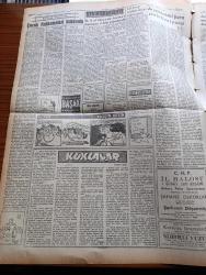 Ulus Gazetesi - 26 Ocak 1959 - Küçükyalı Neşe Sineması Kurbanları Dün De Arandı - Enkaz Altından 34 Ceset Çıkarıldı 26 Ağır Yaralı Var 9 Kişi Kayıp - Akköprü'de  Büyük Bir Yangın Çıktı 4 Atelye Yandı - Türkiye Şoförler Ve Otomobilciler Federasyonu Vergilerden Şikayette Bulundu - Yakup Kadri Karaosmanoğlu Köşe Yazısı - Ankara Valisi Ve Belediye Başkanı Dilaver Argun  Su Otobüs Havagazı Elektrik Sıkıntısı Var - Celal Yardımcı Basın Hür Üniversite Muhtardır Dedi - Kuklalar Yazan Oktay Verel Yazı Dizisi - Neron Çizen Ve Yazan Yalçın Çetin - Behram Öcal'ın Konuşması - Rauf Bayındır'ın Konuşması - Galatasaray Balosunda Bir Fenerbahçeli - Dikbaş Eğikbaş Karabaş Çizen Eflatun Nuri - Memetle Memet Yazan Ve Çizen Tonguç Yaşar - 4 Yıl İçinde 6 Güney Amerika Diktatörü Devrildi - Ankara'da Sinemalar Ve Tiyatrolar Programı - Beşiktaş İle Fenerbahçe Dün Yenişemedi - lise Ve Meslek Okulları Futbol Şampiyonasında Gazi Lisesi Şampiyon - Vezüv Gaz Ocakları - Vita Yağ - Derman Ağrı Kesici - Başak Bisküvi
