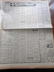 Ulus Gazetesi - 5 Şubat 1959 - CHP Milletvekilleri Kemal Sarıibrahimoğlu İle Mehmet Ali Arıkan Tarafından Verilen İspat Hakkı Teklifi Komisyonda - Kömür Dağıtımından Şikayet Devam Ediyor - Yeni Zelanda'ya Anıt Taşı Gönderiliyor - Milli Lig Grupları Belli Oldu - Galatasaray Kırmızı Fenerbahçe De Beyaz Gruplara Ayrıldı - Veremli Bir Şeyh Hastaya Bakıyor - Türk Amerikan Kadınlar Kültür Derneğinde Yerli Elbiseler - Ünlü Alman Keman Virtüozu Denes Zsigmondy Devlet Operasında - Kuklalar Yazan Oktay Verel Yazı Dizisi - Ahmet Adnan Saygun'un Yeni Dörtlüsü - Neron Çizen Yalçın Çetin - Toplum Bilim Ve Doğu'nun Geri Kalış Sebebi Yazan Önder Şenyapılı - Memetle Memet Yazan Ve Çizen Tonguç Yaşar - Baykara Tutsak Çizgi Roman - Şark Aleminin Eşsiz Dansözü Melike Cemali Turistik Göl Gazinosunda - Sana Nebati Margarin - Dertli Ana Filmi Başrolde Nedret Güvenç Ve Ahmet Mekin Melek Ve San Sinemasında - Lokanta Gonç Palas Açıldı