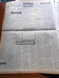 Ulus Gazetesi - 6 Şubat 1959 - Almanya Türkiye'ye Yardımı Durdurdu - 2. Dünya Savaşı'nda Türkiye'de El Konulan Alman Mallarının Geri Verilmesi İsteniyor - Küba İhtilali Kahramanı Fidel Castro'nun Kızkardeşi Augustino Castro İsviçre'de Öğrenci - Türk Yunan Görüşmeleri - Tanıdınız Mı Brigitte Bardot - Yabancı Üniversite Nasıl Kurulmuştur - Sinema Facialarından Sonra İstanbul'da 3 Sinema Kapatıldı - Yakup Kadri Karaosmanoğlu Köşe Yazısı - Alaattin Tiritoğlu Cumhuriyetçi Köylü Millet Partisi'nden Dün İstifa Etti - İşçiler Ve Onların Partisi Yazan Ali Rıza Arı - Kuklalar Yazan Oktay Verel Yazı Dizisi - Hiciv Mektubu Gönderen Zonguldak Defterdarı Hikmet Koç Tevkif Edildi - Pater Pançali Yazan Adalet Cimcoz - Ankara'da Sinemalar Ve Tiyatrolar Programı - Memetle Memet Yazan Ve Çizen Tonguç Yaşar - Baykara Tutsak Çizgi Roman - Ruti Değirmenli Yumak - Dertli Ana Filmi Başrolde Nedret Güvenç Ve Ahmet Mekin Melek Ve San Sinemasında - Şekerbank - Dansözler Kraliçesi İnci Birol Yeni Tiyatroda