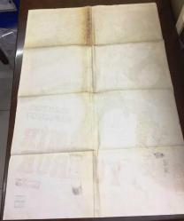 DEMİR YUMRUK (THE IRON BULL - Tie niu), 1973, ÇİN KUNG FU DÖVÜŞ SİNEMA ÇİZİM FİLM AFİŞİ / POSTERİ, - BÜYÜK BOY - ORİJİNAL - 100 X 68 cm EBADINDA - Original Turkish Big Size Movie Poster - Ti Tang, Alan Tang, 	Chui Meng, Wilson Tong, Hoi Mang, Hsi Chang, Siu-Loi Chow, Ying-Chieh Han, Li-Jen Ho, Rainbow Hsu, Chun-Fa Keng, Lei Lei, Li Li, Bruce Mang, AKIN FİLM