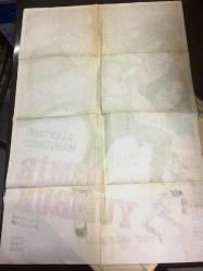 DEMİR YUMRUK (THE IRON BULL - Tie niu), 1973, ÇİN KUNG FU DÖVÜŞ SİNEMA ÇİZİM FİLM AFİŞİ / POSTERİ, - BÜYÜK BOY - ORİJİNAL - 100 X 68 cm EBADINDA - Original Turkish Big Size Movie Poster - Ti Tang, Alan Tang, 	Chui Meng, Wilson Tong, Hoi Mang, Hsi Chang, Siu-Loi Chow, Ying-Chieh Han, Li-Jen Ho, Rainbow Hsu, Chun-Fa Keng, Lei Lei, Li Li, Bruce Mang, AKIN FİLM