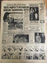 HÜRRİYET GAZETESİ 8 HAZİRAN 1967 YIL :20 SAYI :6867--Mısır Ateş-kes -i kabul etmedi ---Mısır da askeri darbe --İsrail kuvvetleri Süveyş e vardı Kahire banliyösü bombalandı --Sovyetler Orta-Doğu da Bir Çatışmaya Girmek İstemiyor ---Dolapdere sırtındaki çöplük ve gecekonduları kaldırılamıyor ---Amerika nın bütçe  açığı 300 milyon dolar olacak ---Toto dan 232 bin lira kazanan ustanın akrabası bize de bir şey düşer --Ümitlerimiz İngiltere ye 3-0 mağlup ---Galatasaraylı Ayhan ı Beşiktaş transfer  edecek ---Spor -Toto Kupası finali için Beşiktaş ve Fenerbahçe nin hazırlıkları  devam ediyor ---Lazio Can ı Beşiktaş verecek ---Güzel Marya yı Bulgarlar Kurşun Yağmuruna Tuttu ----Sahte dolar ile çikolata almak isterken yakalandı ---Brigitte Bardot ile Von Opel ikinci balayında ---Almanya dan çalınan otomobilleri  satan komisyoncu yakalandı ----Koçhisar da polis ve bekçilerle siviller kavga etti ---Orta doğu savaşında  ölen  gazetecilerin  sayısı üçe yükseldi ----