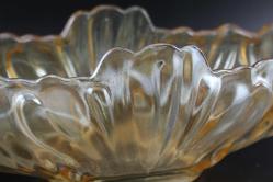 MURANO KAYIK BÜYÜK KASE ORJİNAL MURANO BALIK FORMUNDA BALIK GÖZLÜ (ANTİK KOLİ 15