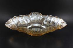 MURANO KAYIK BÜYÜK KASE ORJİNAL MURANO BALIK FORMUNDA BALIK GÖZLÜ (ANTİK KOLİ 15