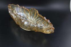 MURANO KAYIK BÜYÜK KASE ORJİNAL MURANO BALIK FORMUNDA BALIK GÖZLÜ (ANTİK KOLİ 15