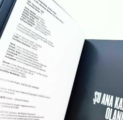 Batman Kara Ayna Özel Edisyon. Kutulu, ciltli, imzalı, büyük boy