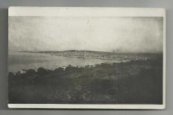 1931 HARİTA MÜHENDİSİ İMZALI / GİRESUN UZAKTAN GENEL GÖRÜNÜM ŞEHİR FOTOKARTI...