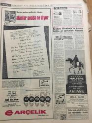 HÜRRİYET GAZETESİ  2 HAZİRAN 1967 YIL :20 SAYI : 6857----Vasiyetname bana 6 ay önce verildi ---Amerika -Rus gemileri gövde gösterisinde ---Mini uçakla Dünya Turuna çıkan 2 Amerikalı İstanbul da --Adaylar kendi aralarında gizli oyla 5 favori seçtiler ---İETT İdaresi parasız pasoların kaldırılması için dava açtı ---Kraliçe Elizabeth in kocası bütün at sevenleri kızdırdı ---İspanyol gazeteleri hakeme yükleniyor --Boksta büyük başarı ---Fenerbahçe SANLI 'YI Transfer Etmek İçin Harekete  Geçti ---Güzeller çılgınca eğleniyor--20 Ülkenin 20 Güzeli Havuz Başında --Hava kuvvetlerinin 56.kuruluş yıldönümünü  kutlandı ---Demirel ,devlet  dairelerinden tasarruf  istedi ---İstanbul C.Savcısı Demirel in  tavzihi ---Radyo Programları --Turhan Bilgin ne diyor ?--Senatör Mehmet Vural da CHP den  istifa etti --21 yaşındaki Seyfi Tatar 3 yıldır boksa çalışıyor ---