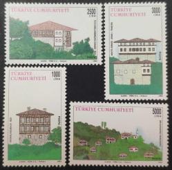 +++  1993 GELENEKSEL TÜRK EVLERİ      - DAMGASIZ