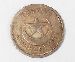 T.C. 1939 Yılı 5 Kuruş..