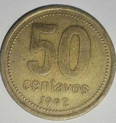 ARJANTİN 1992 25 CENTAVOS