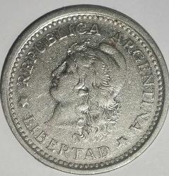 ARJANTİN 1962  1 PESO