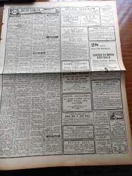 Ulus Gazetesi - 22 Şubat 1959 - Bütçe Görüşmeleri Dün Hadiseli Geçti - Suphi Baykam'ın Bir Şirket Hakkındaki Açıklamalarda Bulunması Üzerine Demokrat Parti Muhalefet Hatiplerine Cevap Verme Hakkını Tanımadı - Londra'da Vuku Bulan Uçak Kazasında Ölenlerin Cenazeleri Bugün Getiriliyor -  Uçak Kazasından Kurtulan Başbakan Adnan Menderes Tamamen İyileşti - Galatasaray Ankara Şampiyonu Demirspor'u Yendi - Adalet İle Gençlerbirliği Berabere Kaldı - Sev Uçagı Faciası Yazan Yakup Kadri Karaosmanoğlu - İngiliz Başvekili Macmillan Dün Moskova'ya Gitti - Demokrat Parti'den İstifalar Devam Ediyor - Kıbrıs'ta Yeniden Sessizlik Hakim - Eoka'cılar Affediliyor - Makarios Salı Günü Lefkoşe'ye Gidecek - Doktor Fazıl Küçük Bir Demeç Verdi - Kasım Gülek Ve İhsan Ada'nın Dokunulmazlıklarının Kaldırılması İstendi - Kuklalar Yazan Oktay Verel Yazı Dizisi - Vergi Siyasetimiz Yazan Ahmet Cemal Yüksel - Musiki Dünyası - Denes Zsigmondy Ve Yalancının Mumu Yazan Bedii Sevin - Milli Kütüphane Mikrofilm Başuzmanı