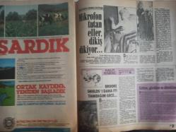 TV'de 7 Gün Haftalık Aktüalite Sinema Tiyatro Müzik ve Magazin Dergisi - 6 Haziran 1983 - Sayı:24 - Sezen Aksu - Halit Kıvanç - Seden Kızıltunç - Fatma Girik - Ekranda Söyleyemediklerim - Abidin Kumbasar - Canan Kumbasay - Neyi kutluyorlar? - Türkan Şoray - Rüçhan Adlı - Zeki Alasya - Metin Akpınar - Zuhal Çetinkanat - Zihni Küçümen - Nuri Ergün - Can Gürzap - Sam Curtis - TRT Adına Türkan Şoray'dan Özür Dileriz! - Metin Erksan - Esen Ünür - Gül Erksan Deniz - Ahmet Mekin - Ümit Tokcan - Çiğdem Talu - Halit Kıvanç - ''Sarmaşık''ın Bilmediğiniz Öyküsü - Hikmet Feridun Es - Robert Blake - ''Baretta'' için son şans - Robert Redford - Morg'da kahkaha - Bülent Ersoy - Ayşegül Atik - Gazanfer'in yuvası nasıl yapıyor - Nur Yoldaş'ın Boyunca kızı var - İbrahim Şirin'in Uğurlu Şirinleri - Bu Yuva Çatırdıyor - Victoria Principal - İclal Eroğlu - Brooke Shields - Halit Kıvanç - Haldun Dormen'i Köşeye Sıkıştırdık - Jakop Caffey - Cathy Lee Crosby fotoğraf ve haberi - Tam Takım Dergi