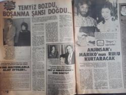 TV'de 7 Gün Haftalık Aktüalite Sinema Tiyatro Müzik ve Magazin Dergisi - 21 Mart 1983 - Sayı:13 - Sibel Egemen - Mariko - Pamela - Mehmet Akarca'yı Diskotekte Yakaladık! - Mesut Mertcan - Temyiz Bozdu, Boşanma Şansı Doğdu - Yılmaz Dağdeviren - Bülent Özveren - Mariko ve Kıskanç Kocayı Çıldırtan Sırı - Serap Mutlu Akbulut ile 40 Yıl Önce 40 Yıl Sonra! - Esen Ünür -Serap Mutlu - Bu Oyun, TRT'ye 6 Milyona Mal Oldu - Yaşar Özel'in yaşlılık sigortası: Karşıyaka'da bir kat - İzmir'de İkinci Hayat - Hikmet Feridun Es - Ah, Mariko San - Arsen Gürzap - Pembe Mutlu - Alev Sezer - Zor Günlerin Kadını - Kartal Kaan'la bir pazar günü - Yıldız Tumbul - Seyit Yıldız - Cemaliye Kıyıcı - Sabahattin Kalender - Şule Köker - İpek Mutay - İlhan İrem için maraton bitti - Ajda Pekkan - Ayşen Gruda - Adriano Celentano - Sophie Marceau - Terence Hill - Atilla Atasoy - Ahu Tuğba -Nusret Ersöz - Sermin Hürmeriç - Faruk Tınaz fotoğraf ve haberi - Tam Takım Dergi