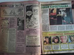 TV'de 7 Gün Haftalık Aktüalite Sinema Tiyatro Müzik ve Magazin Dergisi - 21 Mart 1983 - Sayı:13 - Sibel Egemen - Mariko - Pamela - Mehmet Akarca'yı Diskotekte Yakaladık! - Mesut Mertcan - Temyiz Bozdu, Boşanma Şansı Doğdu - Yılmaz Dağdeviren - Bülent Özveren - Mariko ve Kıskanç Kocayı Çıldırtan Sırı - Serap Mutlu Akbulut ile 40 Yıl Önce 40 Yıl Sonra! - Esen Ünür -Serap Mutlu - Bu Oyun, TRT'ye 6 Milyona Mal Oldu - Yaşar Özel'in yaşlılık sigortası: Karşıyaka'da bir kat - İzmir'de İkinci Hayat - Hikmet Feridun Es - Ah, Mariko San - Arsen Gürzap - Pembe Mutlu - Alev Sezer - Zor Günlerin Kadını - Kartal Kaan'la bir pazar günü - Yıldız Tumbul - Seyit Yıldız - Cemaliye Kıyıcı - Sabahattin Kalender - Şule Köker - İpek Mutay - İlhan İrem için maraton bitti - Ajda Pekkan - Ayşen Gruda - Adriano Celentano - Sophie Marceau - Terence Hill - Atilla Atasoy - Ahu Tuğba -Nusret Ersöz - Sermin Hürmeriç - Faruk Tınaz fotoğraf ve haberi - Tam Takım Dergi