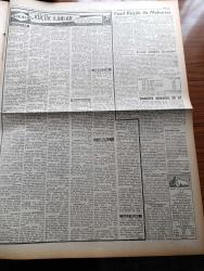 Ulus Gazetesi - 4 Mart 1959 - Meclis Bugün Kıbrıs Konusunu Görüşecek - Oleyis'in Kuruluşunun 10. Yıldönümü Kutlanmıştır - Yakup Kadri Karaosmanoğlu Köşe Yazısı - Sovyet İngiliz Bildirisi - Amerika Öncü 4 Adlı Yapma Uyduyu Dün Güneş'e Yolladı - Kruşçef İle Macmillan Almanya Meselesinde Anlaşmaya Varamadı - Bolivya'da Amerika Aleyhine Gösteriler - Zamlı Otobüs Ücretleri Ani Olarak Yürürlüğe Girdi - Emeklilik Süresinin 30 Yıl Olması Hakkındaki Kanun Yürürlükte - Neron Çizen Yalçın Çetin - Kuklalar Yazan Oktay Verel Yazı Dizisi - Türkiye İle Amerika Arasında İkili Askeri Anlaşma Yapılacak - İzmir'de NATO Karargahında Çalışan Chon Johns İsimli Amerikalı Öldü - Ankara'da Sinemalar Ve Tiyatrolar Programı - Dikbaş Eğikbaş Karabaş Çizen Eflatun Nuri - Memetle Memet Yazan Ve Çizen Tonguç Yaşar - Basketbolda Moda Ve Galatasaray Galip - Güreş Takımının Son Seçmeleri Yapıldı - Mustafa Dağıstanlı - Ankara Profesyonel Küme Lig Şampiyonu Demirspor'un Almanya Seyahati - Silahlı Kuvvetler Şampiyonası