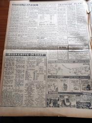 Ulus Gazetesi - 6 Mart 1959 - Amerika İle İşbirliği Anlaşması İmzaladık - Et Şeker Devlet Demir Yolları Ücreti Ve Çaya Zam Söylentisi - Barıkan Otel Pavyonunda Bursa'nın Ünlü Terzisi Şahap Aybar'ın Terzisi - Yakup Kadri Karaosmanoğlu Köşe Yazısı - Esenboğa'da kurban Kesme Törenleri - Bir Suriye Lirasının Karşılığı 357 Kuruş - Londra Anlaşmasından Sonra Kıbrıs'ta Genel Af İlan Edilmiştir - New York'ta Bir Türk Minyatür Sergisi Açıldı - Tarihte Bugün Ömer Seyfettin'in Ölümü - Kuklalar Yazan Oktay Verel Yazı Dizisi - Bozuk Ekmek İmal Etmekten İki Fırın Daha Kapatıldı - Ağrı Pilav Gecesi Yapılacak - Little Rock'da Bir Islah Evinde 17 Zenci Çocuk Yanarak Öldü - Diktatörlük Ve Basın Yazan Ragıp Ferit Serav - İstanbul Tekstil İşçilerinin Teşebbüsü - Ankara'da Sinemalar Ve Tiyatrolar Programı - Dikbaş Eğikbaş Karabaş Çizen Eflatun Nuri - Memetle Memet Yazan Ve Çizen Tonguç Yaşar - Fenerbahçe Dün Modayı 54 51 Yendi - Hacettepe Ve Ankaragücü Takımı Dün İstanbul'a Gitti - Chevrolet Kamyonları