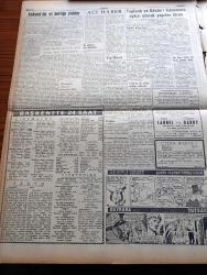 Ulus Gazetesi - 15 Mart 1959 - Memleket Kıymetli Bir Evladını Kaybetti Faik Ahmet Barutçu Dün Hayata Gözlerini Yumdu - Başbakanlık Müsteşarı Ahmet Salih Korur - Din Politikaya Alet Edilmektedir - Arap Cumhuriyeti İle Irak Savaş İçin Hazırlanıyor -  Kıbrıs Türk Gizli Mukavemet Teşkilatı Volkan Da Silah Teslim Edecek - Küba'da 7 Kişi Daha İdam Edildi - Kerkük'lü Türklere Baskı - Toplantı Ve Gösteri Kanununa Aykırı Olarak Yapılan Tören - Göztepe Gençlerbirliği Maçından Görsel - Fransa Deniz Kuvvetlerini  NATO Emrinden Alıyor - Kuklalar Yazan Oktay Verel Yazı Dizisi - Profesör Faruk Erem'in Konferansı - Kapatılan Mithatpaşa Kolejinin Yatılı Öğrencileri Açıkta - Eskişehir Çocuk Cezaevinde Kitaplık - Ankara'da Sinemalar Ve Tiyatrolar Programı - Memetle Memet Yazan Ve Çizen Tonguç Yaşar - Baykara Tutsak Çizgi Roman -   Her Akşam Turistik Göl Gazinosu Ramazan Eğlenceleri - Recep Adanır Oynadı Beşiktaş Kazandı - Neşe Karaböcek - Henley Lastikleri - Demirspor Dün Karşıyaka'yı Yendi - Chevrolet