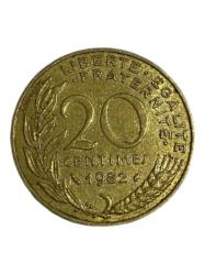 20 CENTIMES 1982