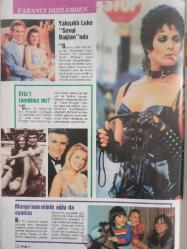 TV'de 7 Gong Haftalık Aktüalite Sinema Tiyatro Müzik ve Magazin Dergisi - 19 Mayıs 1992 - Sayı:19 - Kadir İnanır - Savcı'nın Aşk Hırsızı - Kent Çikolata Reklamı - Ron Moss - Joanna Johnson - Eric Forrester - John McCook - Yakışıklı Luke ''Sevgi Bağları''nda - Margo'nun minik oğlu da oyuncu TV filmini henüz kabul etmedi - Bob Marley ''Varımız yoğumuz özgürlük şarkıları'' - Arzu Ece - Nilüfer - Müjde Ar - Osman Yağmurdereli fotoğraf ve haberi - Dergi Tam Değildir Sadece 8 Sayfası Mevcuttur