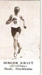 SPORCU KARTLARI İSVEÇ SWEDEN..AKE ANDERSSON, BIRGER KRAFT,INGEBORG SJOKVİRST