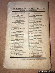 DU COTE D'OU VIENDRA LE JOUR / GERMAİNE BEAUMONT / LİBRAİRİE PLON / FRANSIZCA KİTAP (GÜNÜN GELECEĞİ TARAFTA)