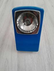 Ayaklı El Feneri Retro Mavi Renk