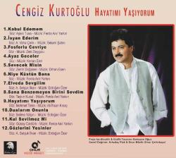 Hayatımı Yaşıyorum  CD Cengiz Kurtoğlu SIFIR JELATİNLİ AMBALAJINDADIR