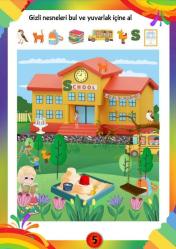 Dikkat Geliştiren Gizli Nesneleri Bul YAZ-SİL Kitabı