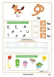 Arapça Alfabe Elif-BA Yaz-SİL Kitabı