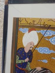 Seramik Minyatür Pano,Vintage