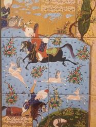 Seramik Minyatür Pano,Vintage