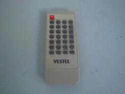 VESTEL RADYOLU VCD PLAYER KUMANDA - TEŞHİR / VİTRİN ÜRÜNÜ ORJİNAL KUMANDA
