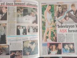 Manşet Haftalık Aktüalite Sinema Tiyatro Müzik ve Magazin Dergisi - Hülya Avşar - Tanju Çolak - Ozan Orhon - Metin Esen - Nuray Deveci - Ünal Küpeli - Esra Keskinoğlu - Bedri Ayseli - Ferdi Tayfur - Kaan Girgin - Mustafa Kandıralı - Sibel Barış - Muzaffer Çaha Atelıer - Zeki Müren - Sibel Niran - Cemal Özgörkey - Cavit Çağlar - Kerim Tekin - Çolpan İlhan - Hazım Körmükçü - Eva Herzigova - Atilla Özdemiroğlu - Meltem Hakararlar - Nail Keçeli - Şebnem Dönmez - Oktay Kaynarca - Funda Barın - Aydın Karabulut - Ahu Tuğbay - Mustafa Kefeli - Ajda Pekkan - Teoman Demir - Serap Acar - Nihat doğan - Figen Çakmak - Emre Akdeniz - Arzu Pavlova - Ebru Tibet - Çimen Mermercioğlu - Tuğba Özay - Pınar Aylin - İbrahim Erkal Attila İlhan - Yılmaz Morgül - Rafet El Roman - Orhan Gencebay - Güner Çapa - Erdem Balık - Nihal Toplu - Özlem Çabuk - Levent Kırca - Atilla Yiğit - Cihat Tamer - Kerem Alışık fotoğraf ve haberi Dergi Tam Değildir Sadece 36 Sayfası Mevcuttur
