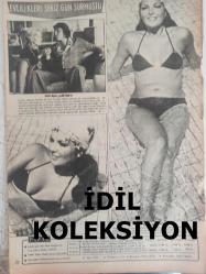 Pazar Haftalık Aktüalite Sinema Tiyatro Müzik ve Magazin Dergisi - 30 Ağustos 1974 - Sayı:936 - Coşkun Sapmaz - Ajda Pekkan - Bahar Erdeniz - Pelin Ceylan - Nuri Sabuncu - Ferhan Köylü - Gülser Gürsoy - Ümit Şener - Menderes Utku - Seyyal Taner ödenmeyen bonolar yüzünden Yeşilçam'a rest çekti - Feri Cansel - 11. Antalya film şenliği başlarken - İlknur Taçbaş - Yalnuz ve çıplak - Gönül Tansel fotoğraf ve haberi - Dergi Tam Değildir Sadece 10 Sayfası Mevcuttur