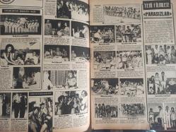 Pazar Haftalık Aktüalite Sinema Tiyatro Müzik ve Magazin Dergisi - 30 Ağustos 1974 - Sayı:936 - Coşkun Sapmaz - Ajda Pekkan - Bahar Erdeniz - Pelin Ceylan - Nuri Sabuncu - Ferhan Köylü - Gülser Gürsoy - Ümit Şener - Menderes Utku - Seyyal Taner ödenmeyen bonolar yüzünden Yeşilçam'a rest çekti - Feri Cansel - 11. Antalya film şenliği başlarken - İlknur Taçbaş - Yalnuz ve çıplak - Gönül Tansel fotoğraf ve haberi - Dergi Tam Değildir Sadece 10 Sayfası Mevcuttur