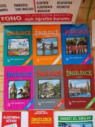 Fono İleri İngilizce Seti / Yabancı Dil Kursları / Meslek Kursları (12 Kitap + 6 Kaset) Full Set