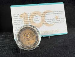 Darphane TBMM’nin Açılışının 100. Yılı Hatıra Parası Sertifkalı Bronz Hatıra Parası