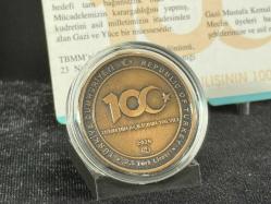 Darphane TBMM’nin Açılışının 100. Yılı Hatıra Parası Sertifkalı Bronz Hatıra Parası