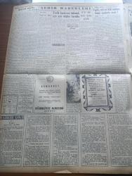 Yeni İstanbul Gazetesi - 19 Mayıs 1955 - 19 Mayıs'ın 36. Yılı Bugün Kutlanıyor - Makarios Kahire'ye Gidiyor - Meclis Kiraların Tahdidine Dair Tasarının Tümünü Kabul Etti - Amerikan Başkanı Eisenhower Sovyetlere Karşı İhtiyatlı Olacağız Diyor - Fuat Köprülü'nün Devlet Vekilliğine Tayini Anayasanın 49. Maddesine Aykırıdır - İstanbul'a Gelen Nato Koleji Heyeti Başkanı Mareşal Darwal